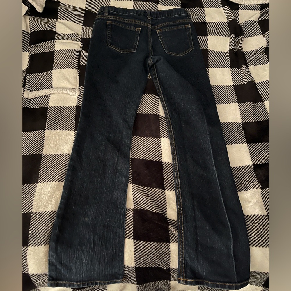 Children’s Place Girls Bootcut Stretch Jeans - Picture 2 of 4